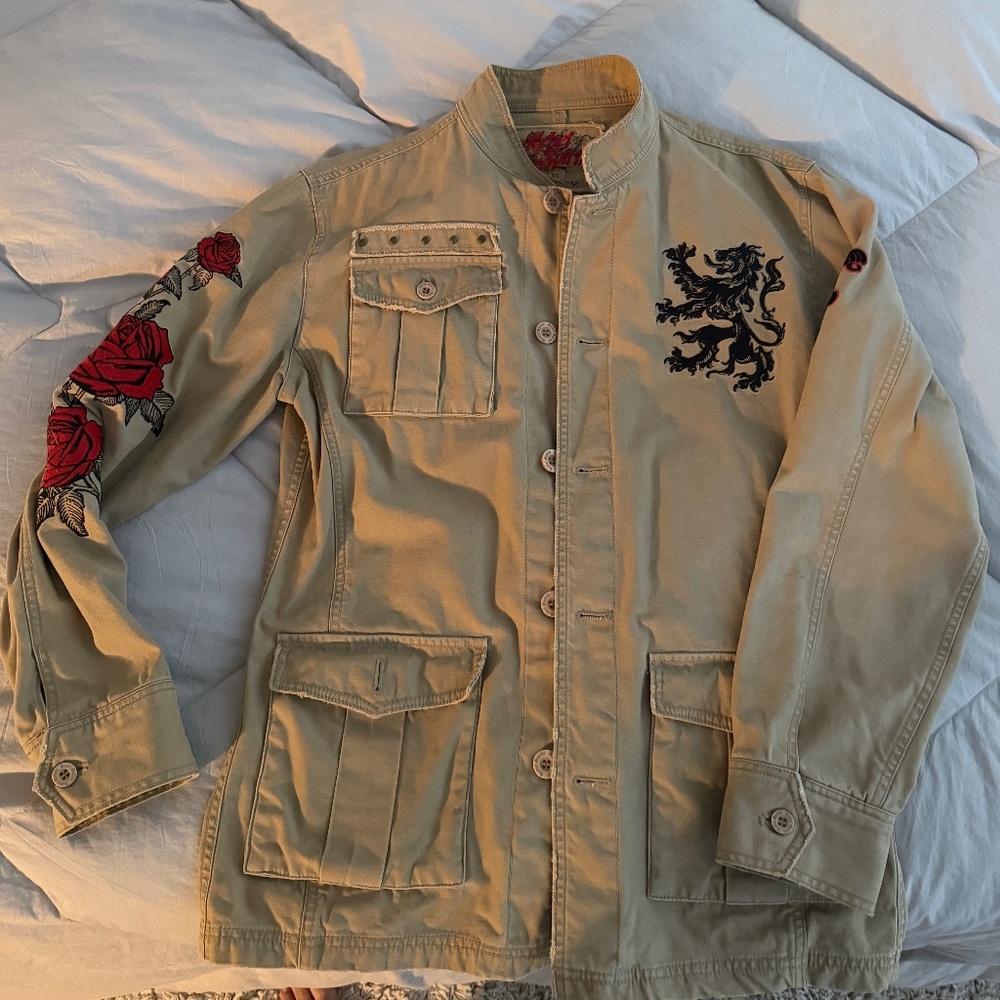 Vintage Rebel spirit man jacket